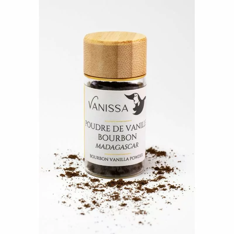 Vanille Bourbon de Madagascar en poudre de gousses - Achat